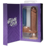 Vibrateur réaliste en UR3® à double densité avec ventouse – Doc Johnson