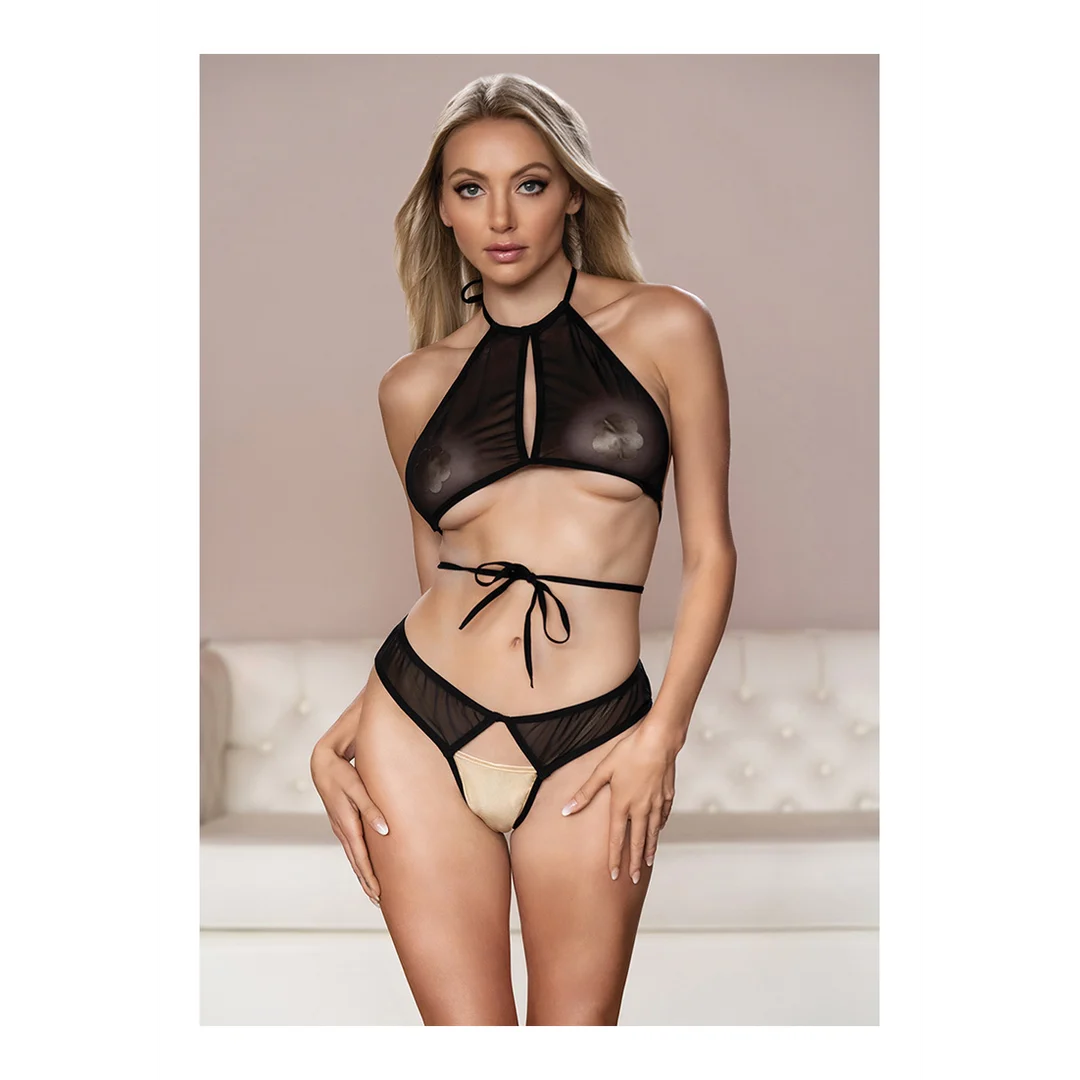 Haut et panty Marley à effet peekaboo – Image 22
