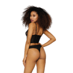 Ensemble bustier Dreamgirl avec dentelle galloon