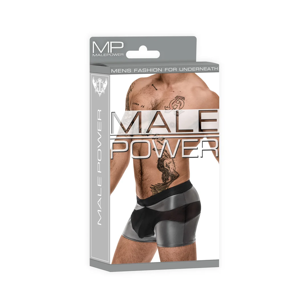 Short Male Power Iron Clad gris