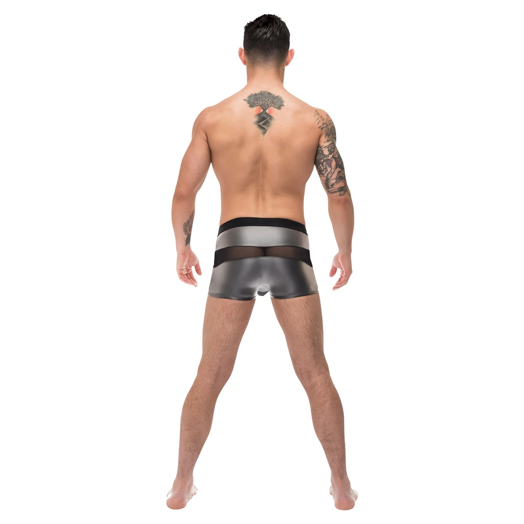 Short Male Power Iron Clad gris – Image 3