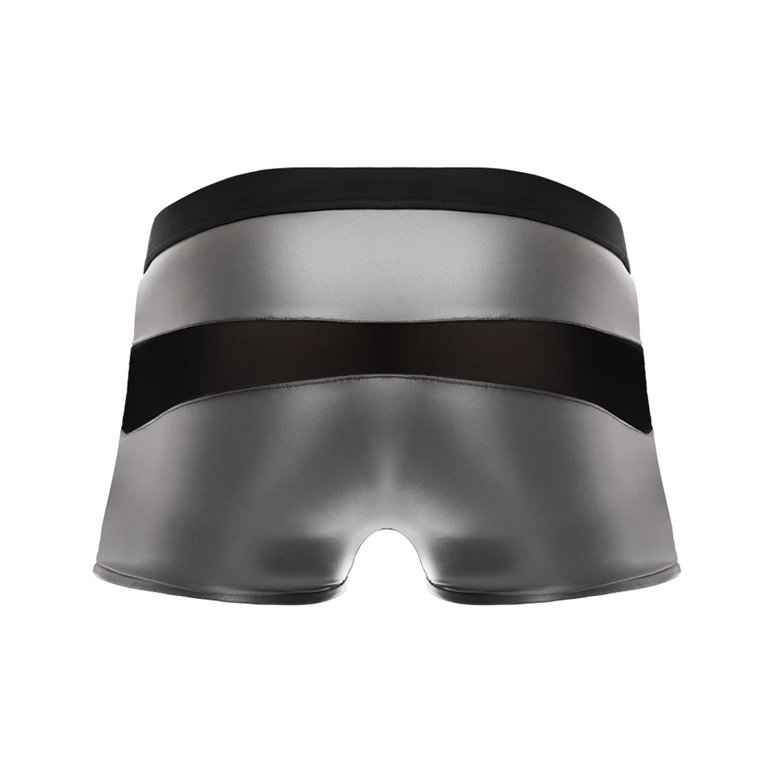 Short Male Power Iron Clad gris – Image 18