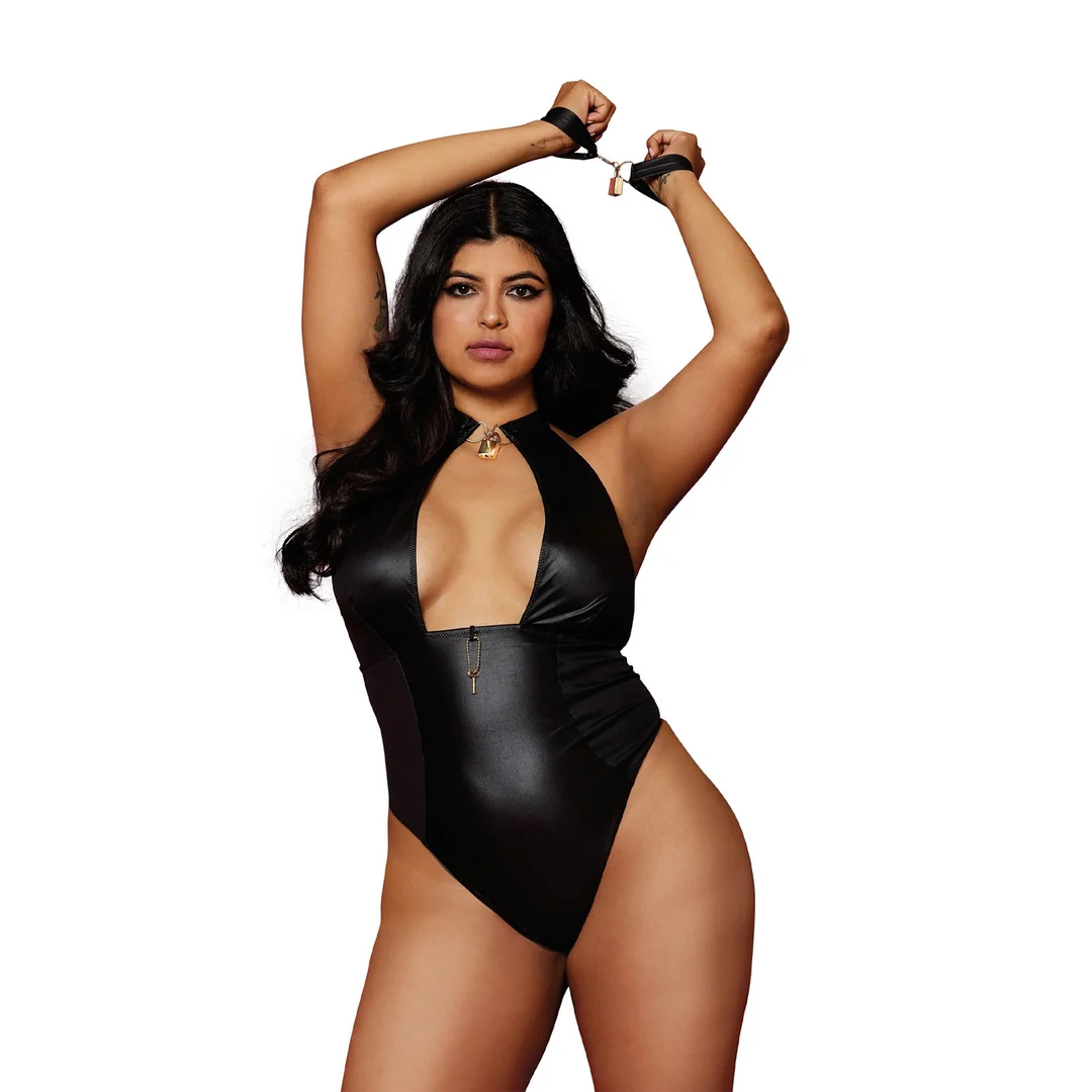 Dreamgirl Fetish Teddy avec accessoires de maintien – Image 2