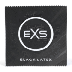 Préservatifs EXS Black latex, 12 pièces