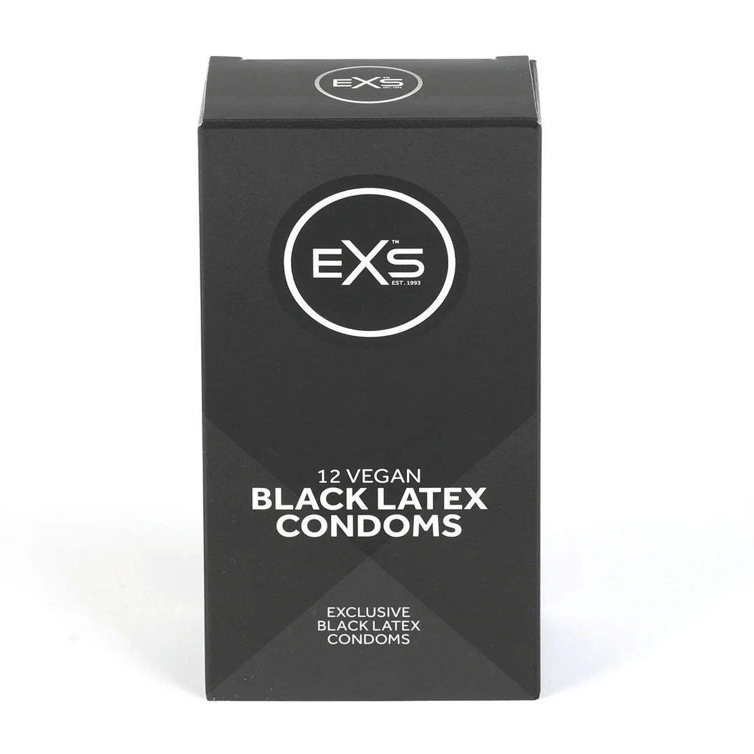 Préservatifs EXS Black latex, 12 pièces – Image 3