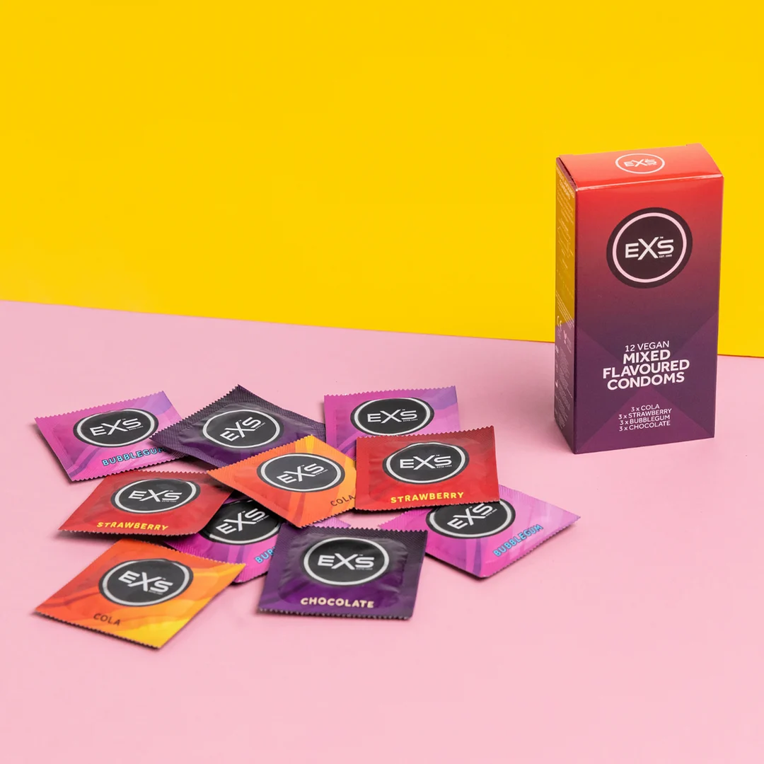 Préservatifs EXS Mixed Flavored, 12 pièces – Image 3