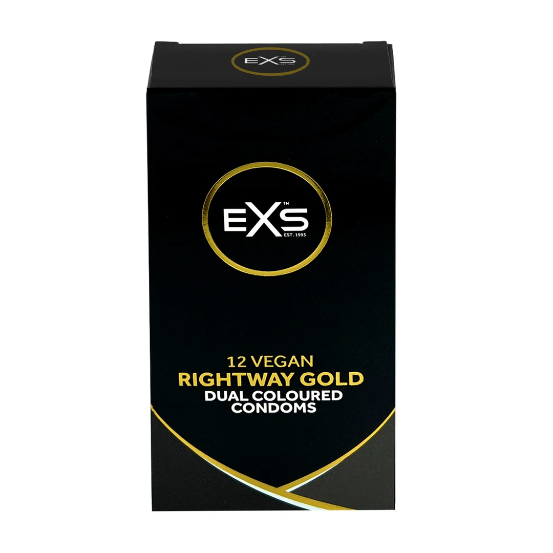 Préservatifs EXS Rightway Gold, 12 pièces
