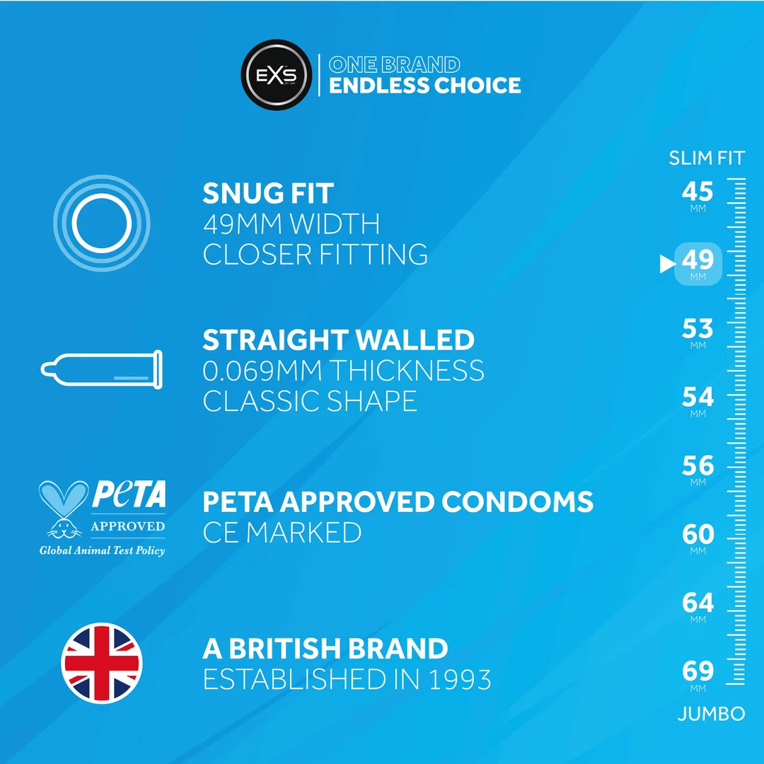 Préservatifs EXS Snug Fit – Image 4