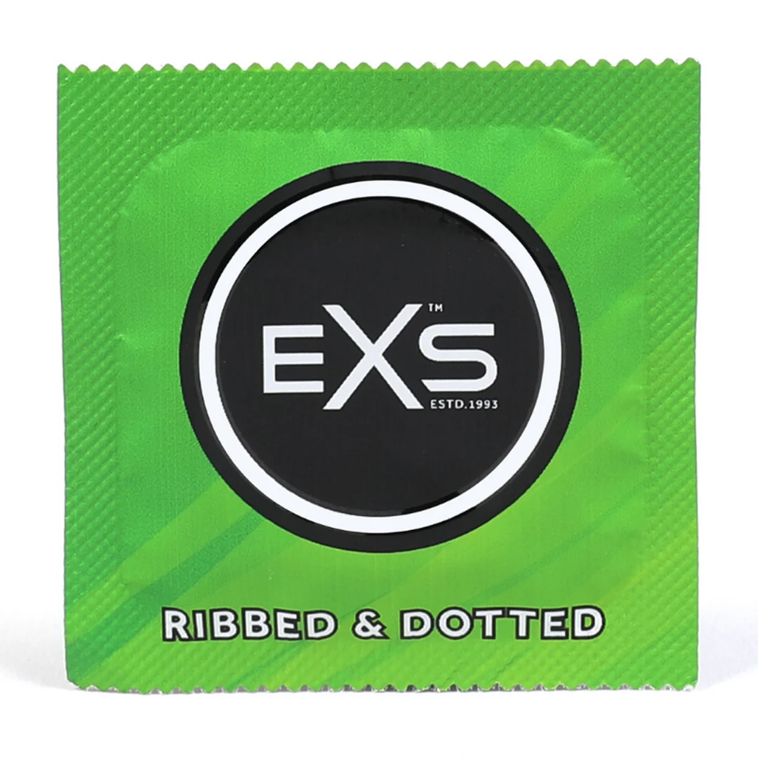 Préservatifs EXS 3 in 1 Ribbed, Dotted et Flared