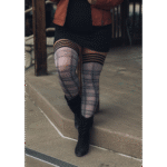 Chaussettes Kix'ies Lori grises – Image 3