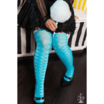 Bas cuissardes bleus Kix'ies Par 4 – Image 3