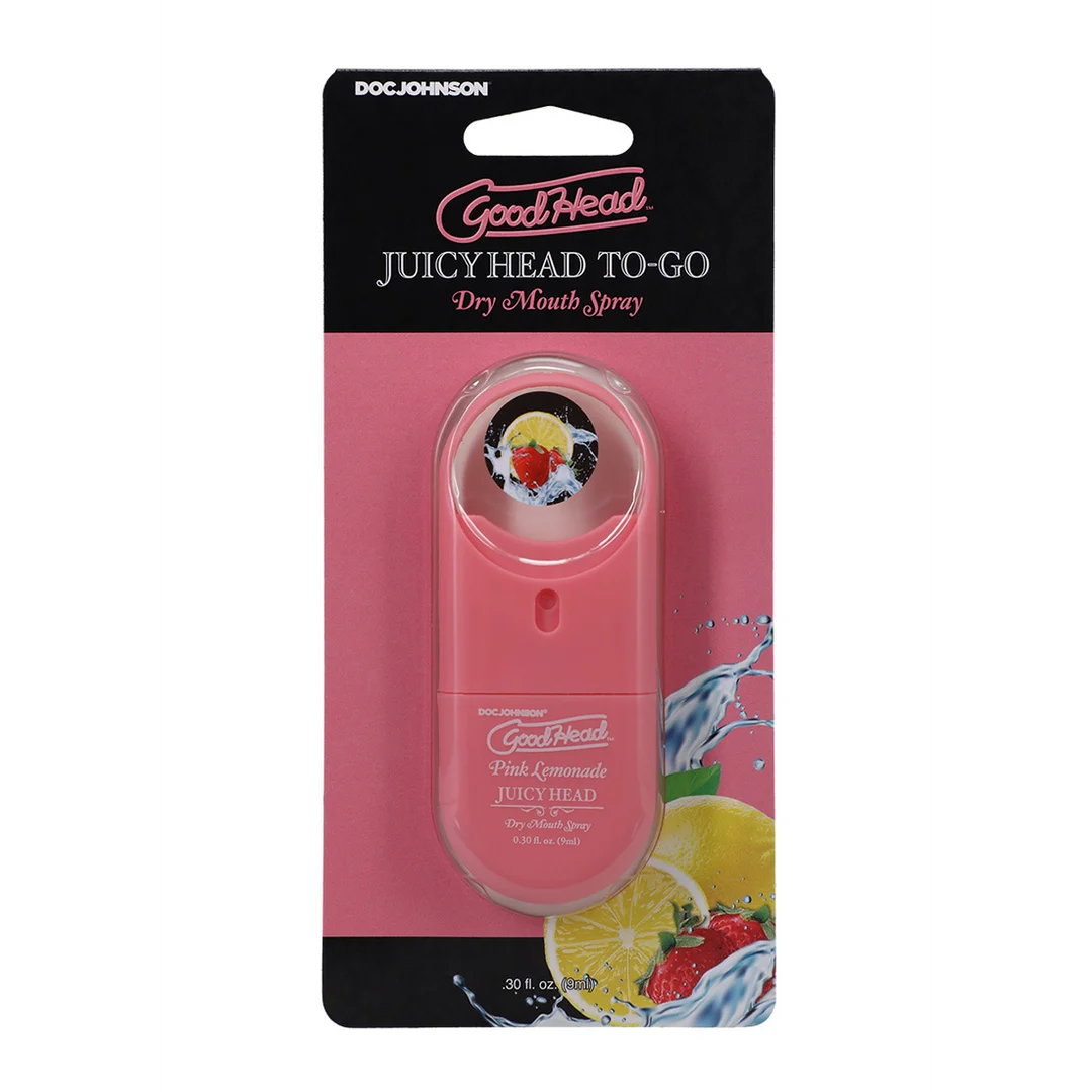 Juicy Head Dry Mouth Spray To Go Lemonade – Image 1