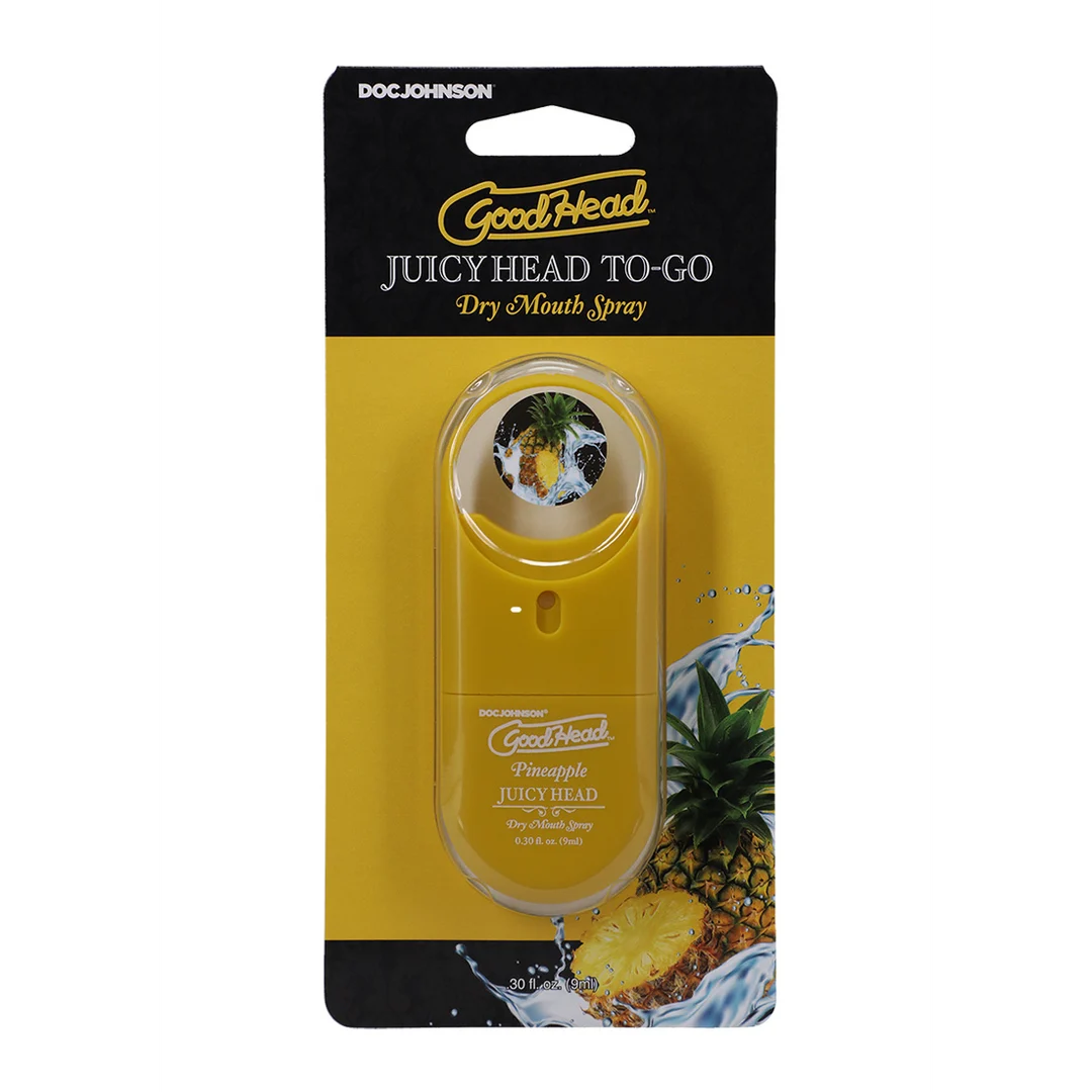 Juicy Head Dry Mouth Spray au goût d’ananas – Image 1