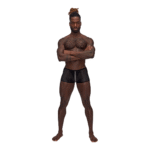 Male Power Landing Strip Mini Short – Image 10