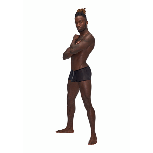 Male Power Landing Strip Mini Short
