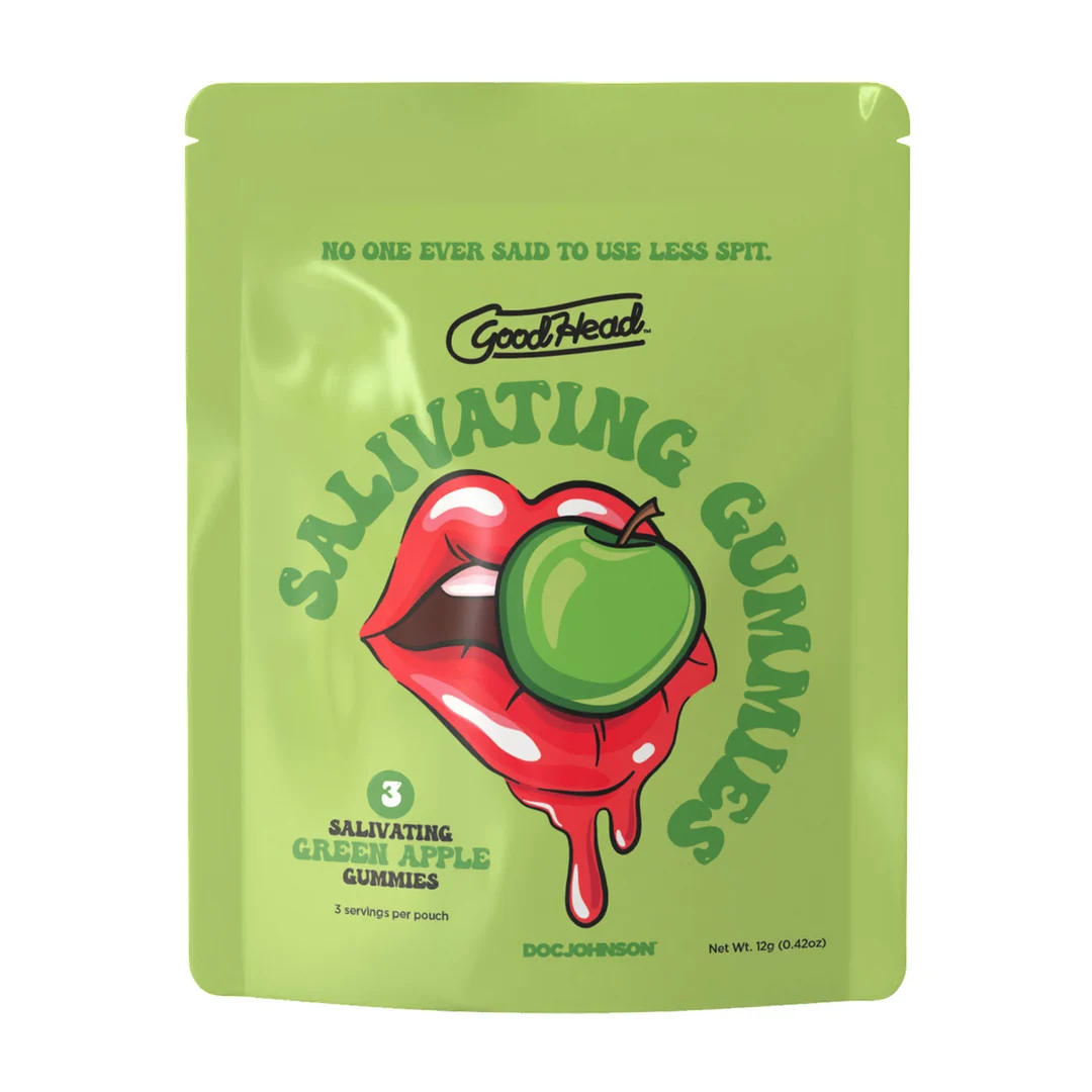 Gummies stimulants la salivation à la pomme verte, display de 24 unités, 12 gr, Goodhead – Image 5