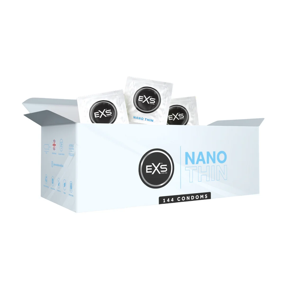 Préservatifs EXS Nano Thin, 144 pièces – Image 3