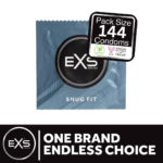 Préservatifs EXS Snug Fit, 144 pièces – Image 2