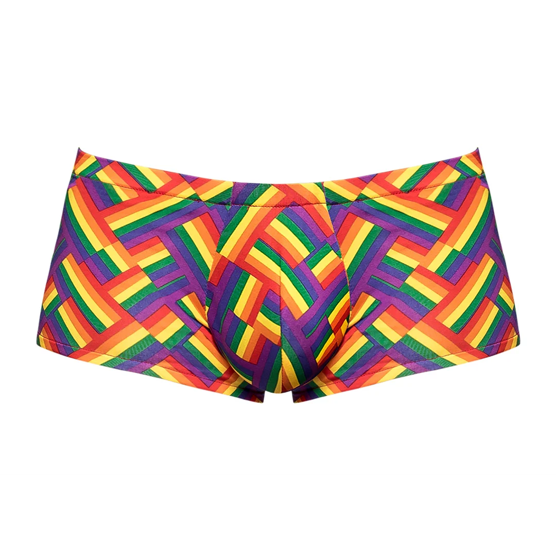 Slip homme sexy avec imprimé Pride et poche Male Power – Image 6