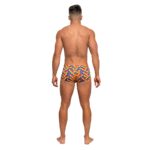 Slip homme sexy avec imprimé Pride et poche Male Power – Image 4