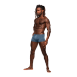 Male Power Mini Short bleu – Image 6