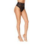 Culotte en dentelle taille haute rose Dreamgirl – Image 8