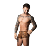 Shorty à poche Male Power avec anneau pénien – Image 3