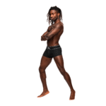 Short à poche noir Male Power
