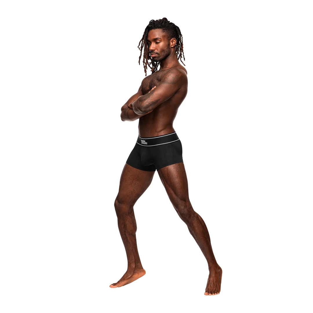 Short à poche noir Male Power – Image 1