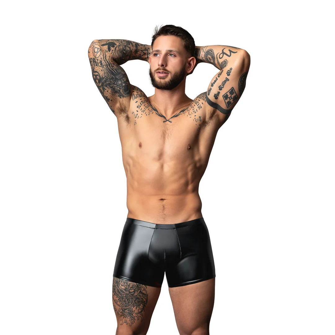 Male Power Wetlook Pouch Short – Image 8
