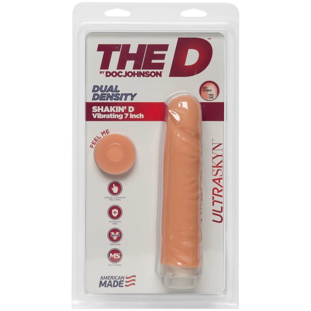 Gode vibrant Doc Johnson Shakin’ D – Image 1
