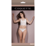 Bralette Coquette et culotte ouverte à l’entrejambe