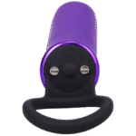 Vibromasseur Doc Johnson Power Play avec anneau de préhension en silicone – Image 2