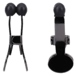 Pinces à tétons BDSM à maintien ferme | Nippers, pinces à tétons en acier inoxydable avec embout en silicone | Noir – Image 2