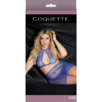 Lingerie Coquette à imprimé léopard