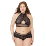 Haut dos nu en résille et shorty booty Coquette – Image 7