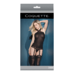 Haut dos nu transparent Coquette avec bas attachés