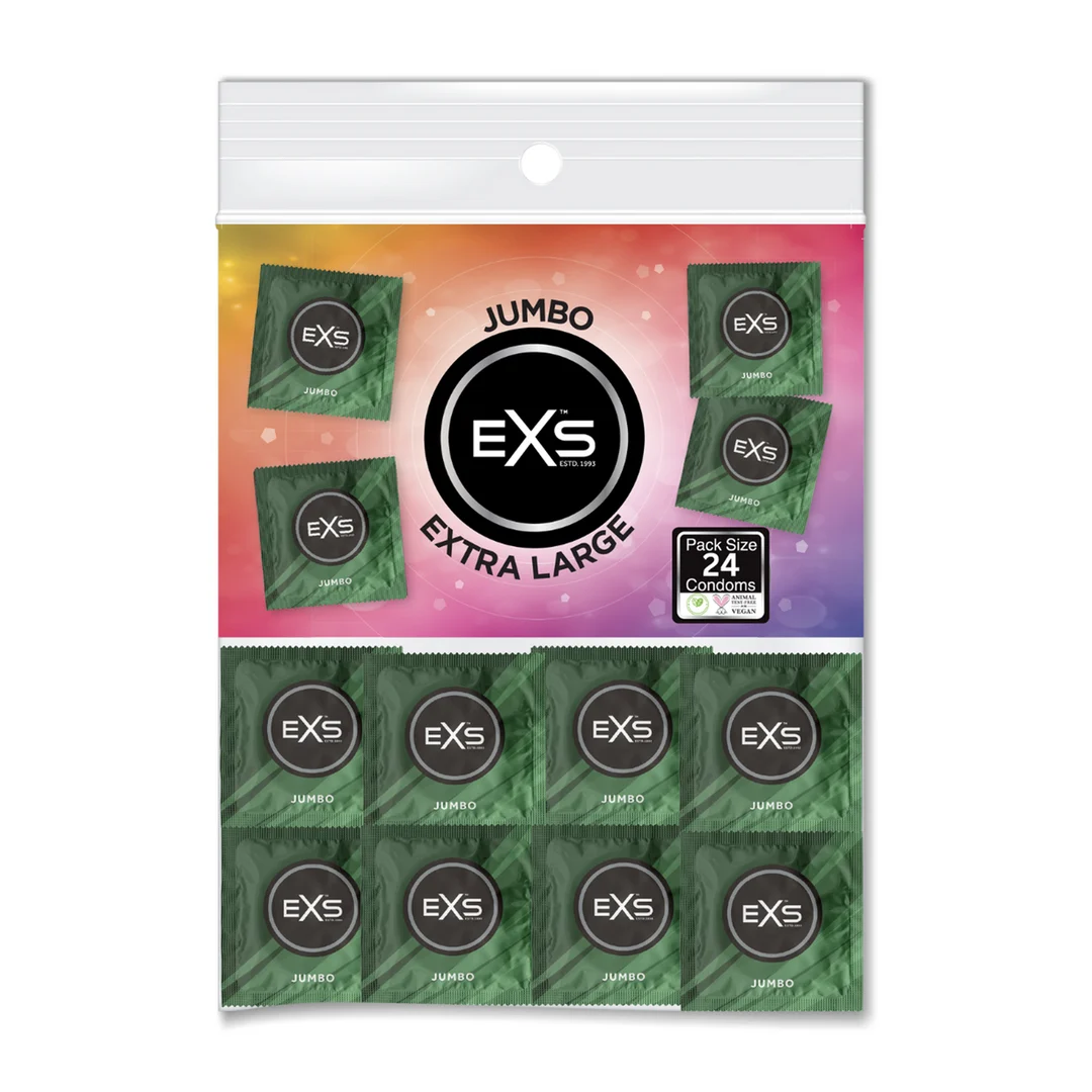 Préservatifs grande taille, 24 pièces, EXS Jumbo – Image 3