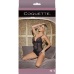 Teddy sexy grande taille avec entrejambe ouvert et détails en dentelle, pour tes courbes – LIN – Image 6