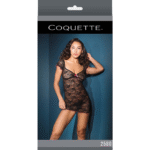 Babydoll en dentelle grande taille avec détails roses et nœud, pour les silhouettes généreuses – SexyPlus – Image 6