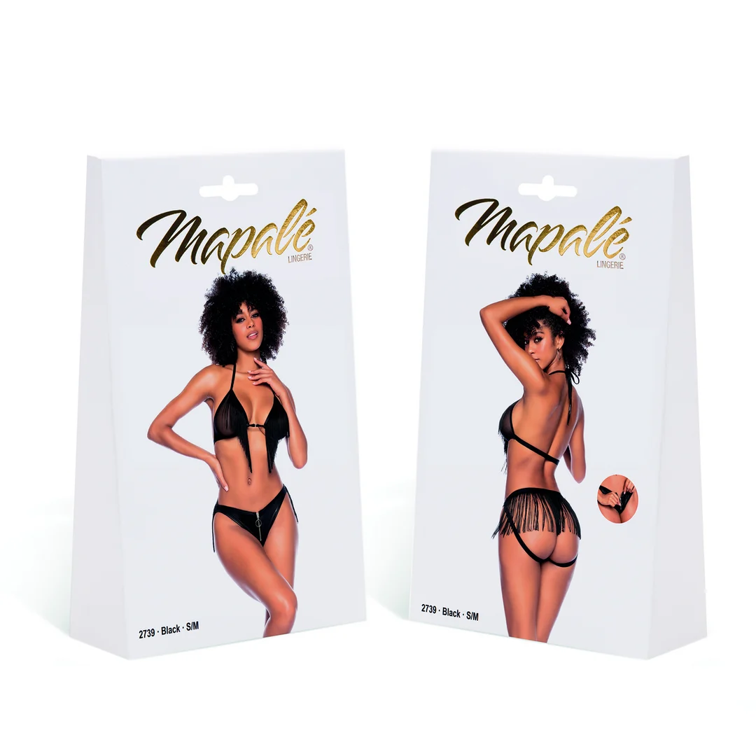 Ensemble deux pièces Mapalé à franges – Image 6
