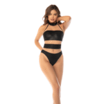 Body dos nu Mapalé à effet cuir – Image 10