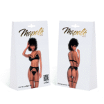 Ensemble porte jarretelles effet mouillé avec une touche rock’n’roll pour un look sexy audacieux – LIN