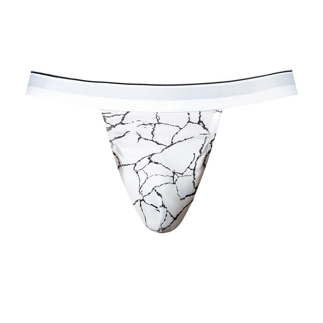Jock Male Power à imprimé marbre blanc – Image 7