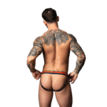Jock Male Power à imprimé marbre blanc – Image 9