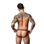 Jock Male Power à imprimé marbre blanc – Image 13