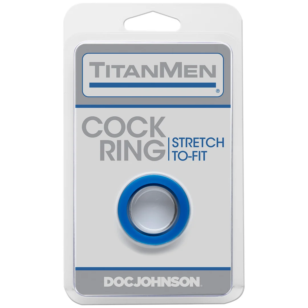 Anneau pénien Doc Johnson Stretch to Fit – Image 1
