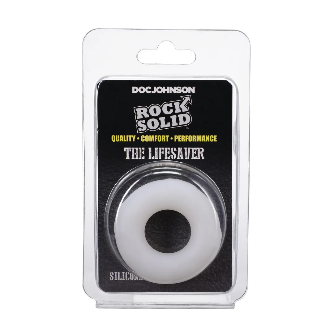3700-34-CD-2 Anneau pénien non vibrant en silicone doux – Lifesaver – Image 1