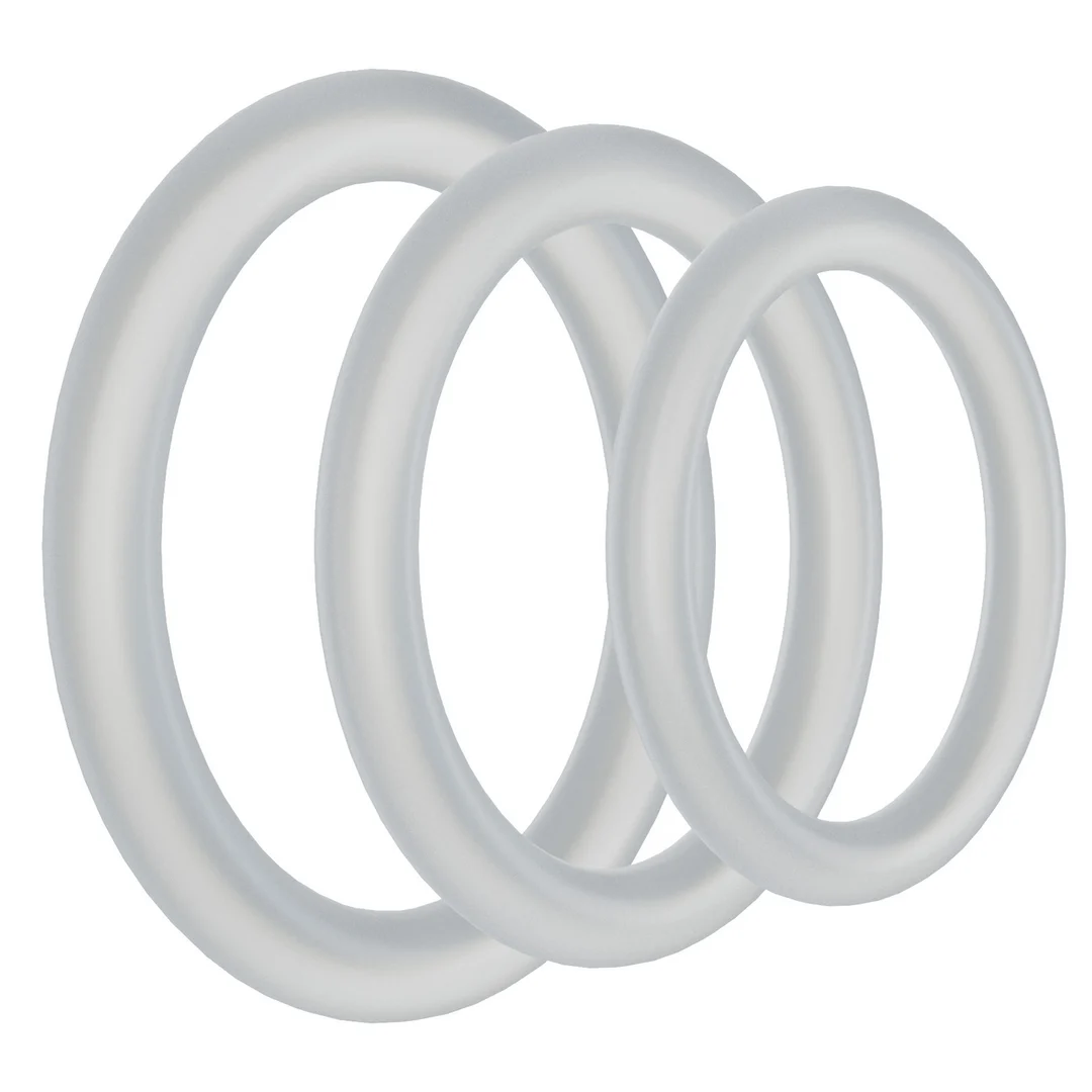 Set d'anneaux péniens en silicone Doc Johnson The Gasket – Image 6