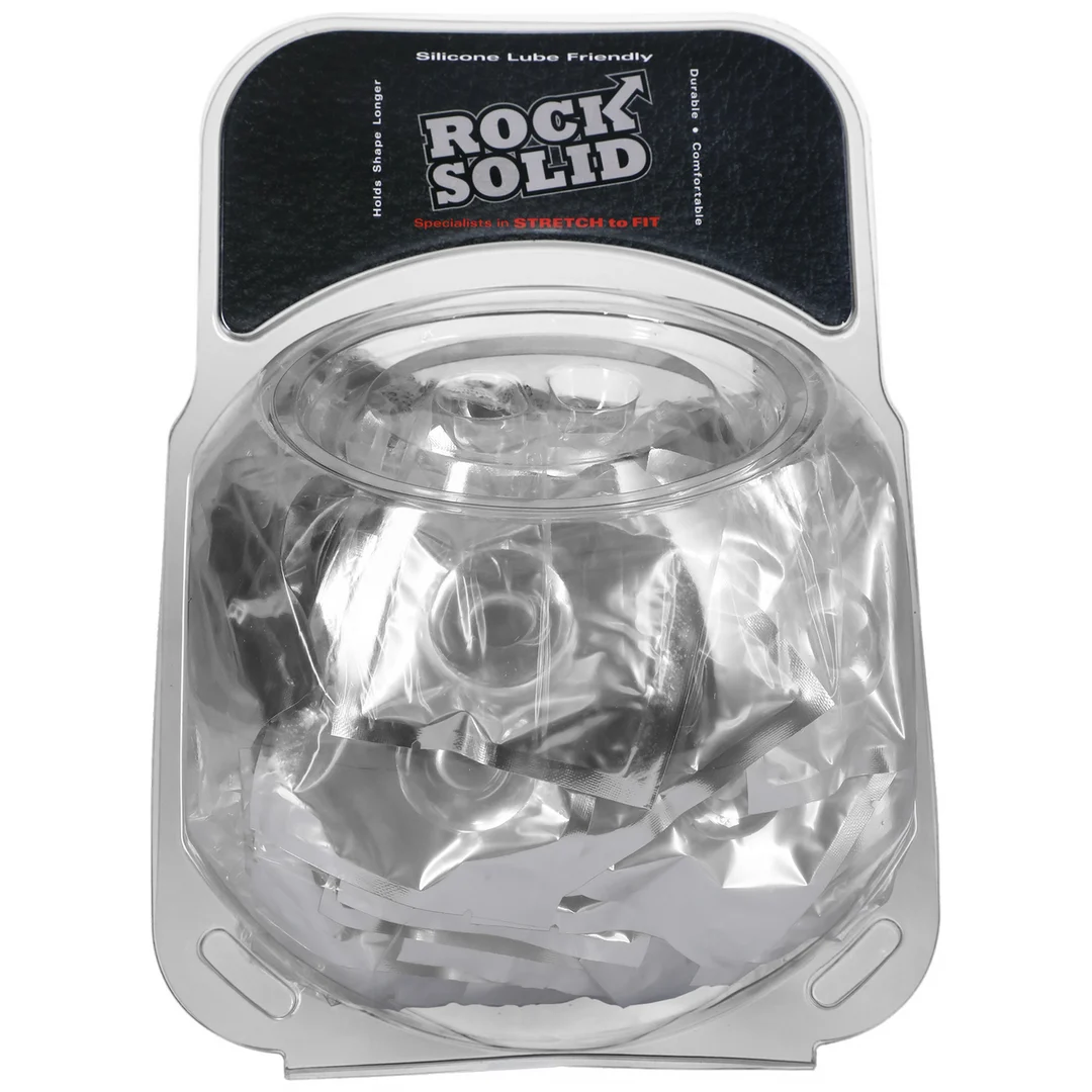 Anneau pénien non vibrant en TPE très extensible – Clambowl 100 Stuks – Image 4
